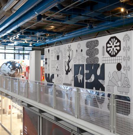 Mon Œil l’exposition à la Galerie des Enfants du Centre Pompidou, octobre 2016 à avril 2017 (photo © Hervé Véronèse)