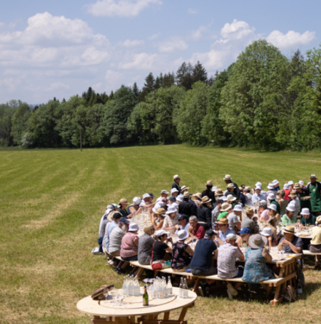 Œuvre Manger, causer d'après Olivier Vadrot 
