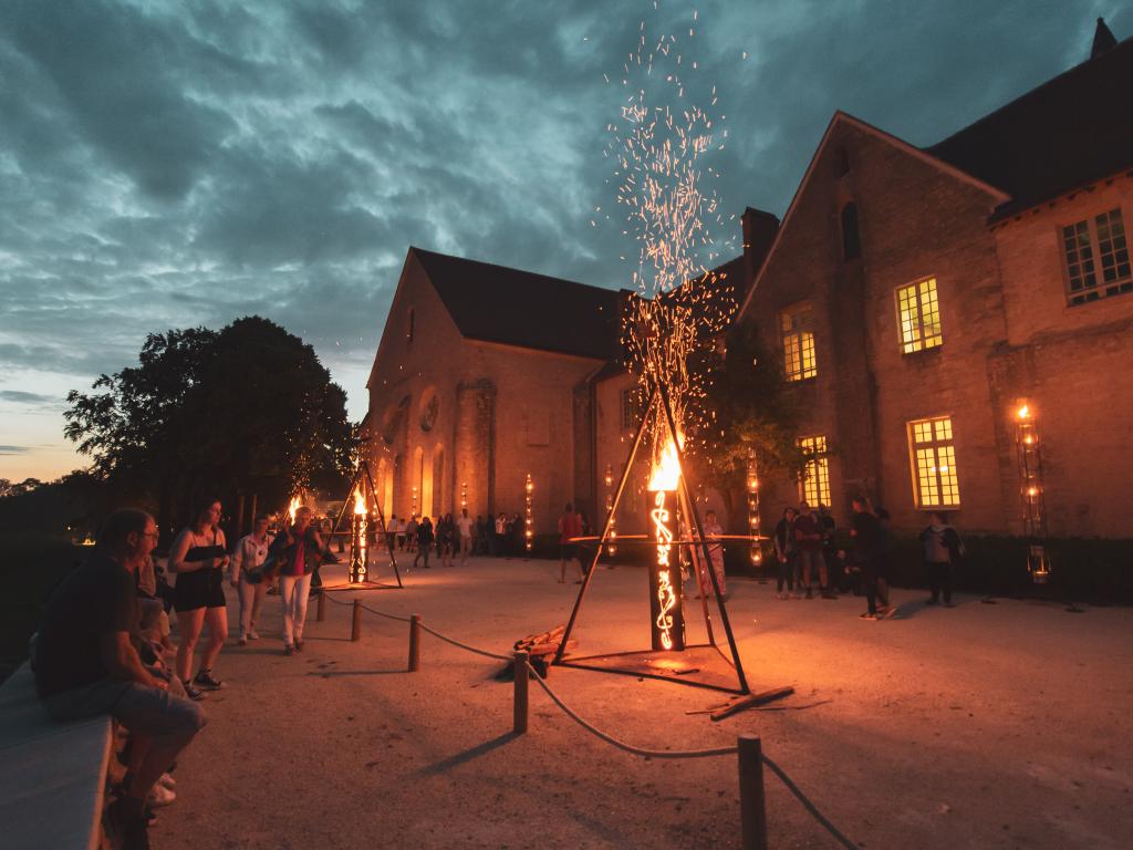 Spectacle pyrotechnique La Machine