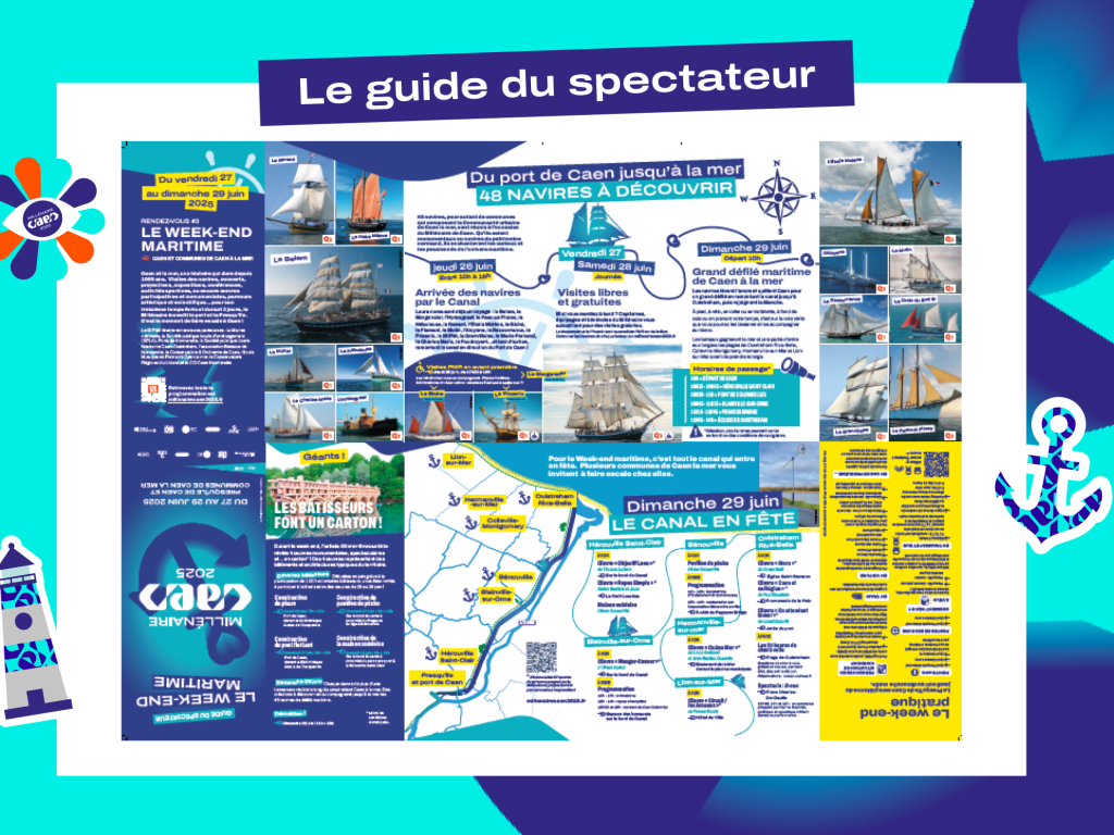 Visuel d'après Millénaire Caen 2025