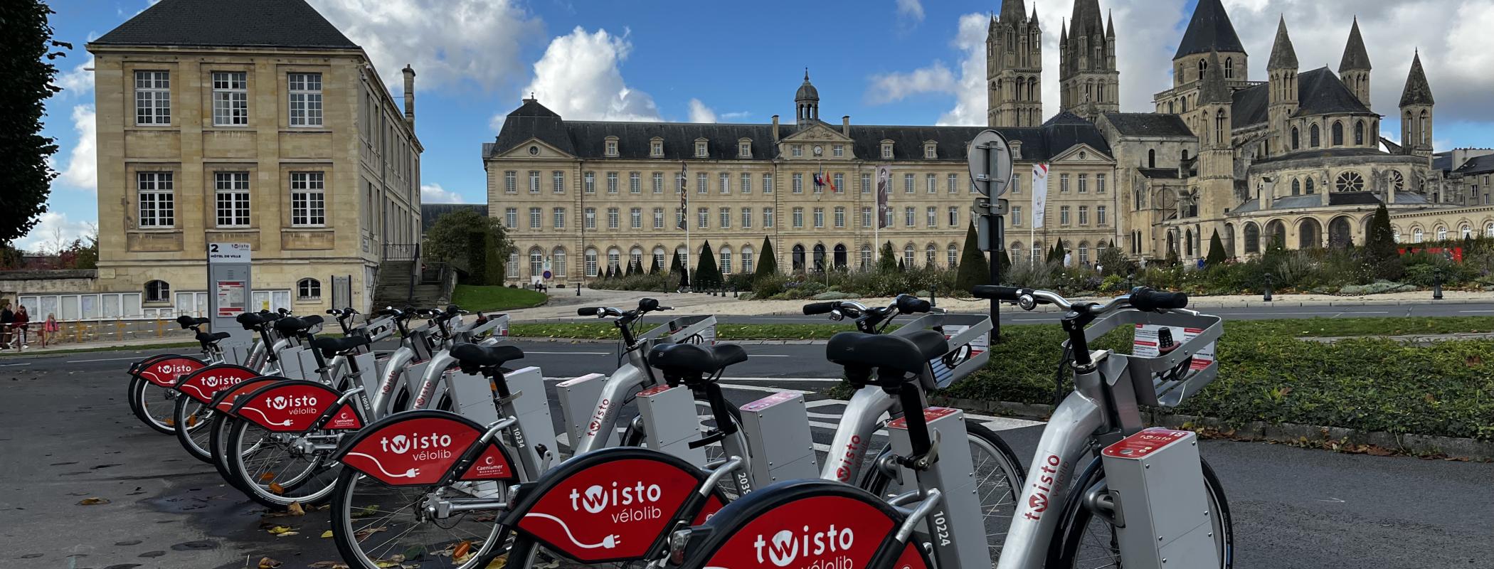 Vélos électriques d'après Millénaire Caen 2025