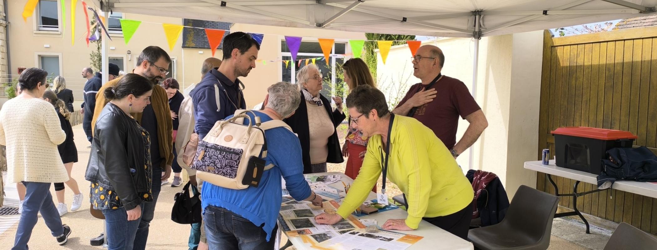 Sortie de visite culturelle d'après Espace de Vie Sociale 