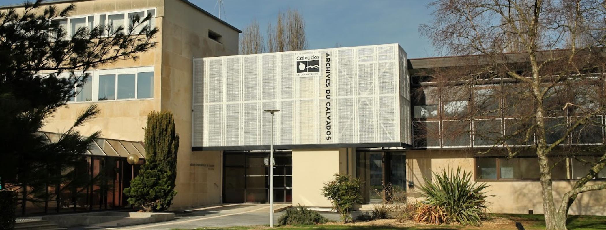 Bâtiment des Archives du Calvados d'après Archives du Calvados 