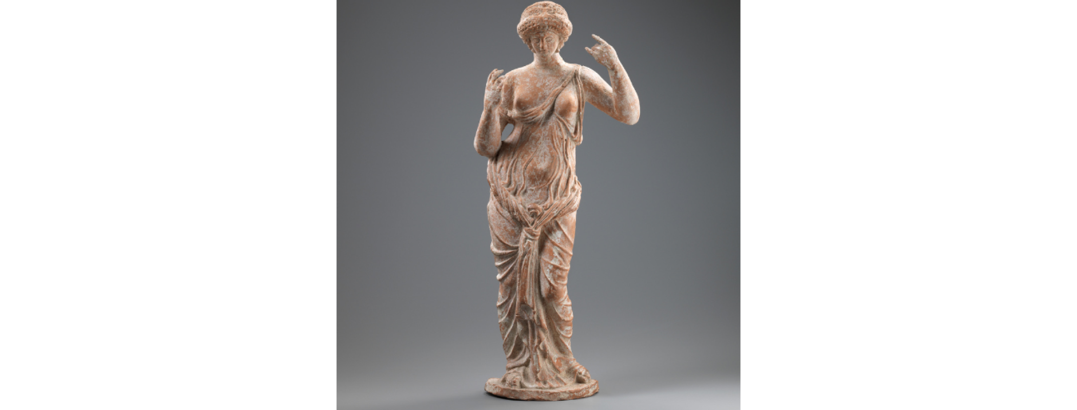 Statue Aphrodite d'après Musée de Normandie 