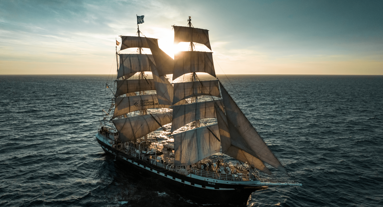 Le Belem d'après Pierre Bourras