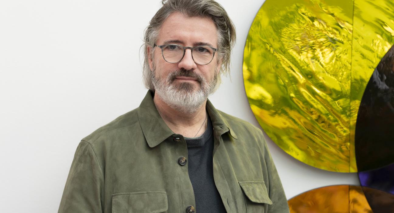 Portrait d'Olafur Eliasson d'après Louise Yeowart
