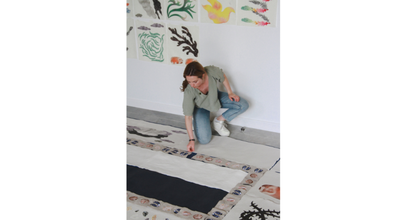 Portrait de Nine Hauchard d'après Poidsplume