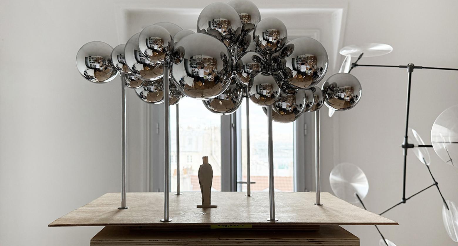 ©Vincent Leroy Studio - maquette de recherches dans le studio de VL à Paris