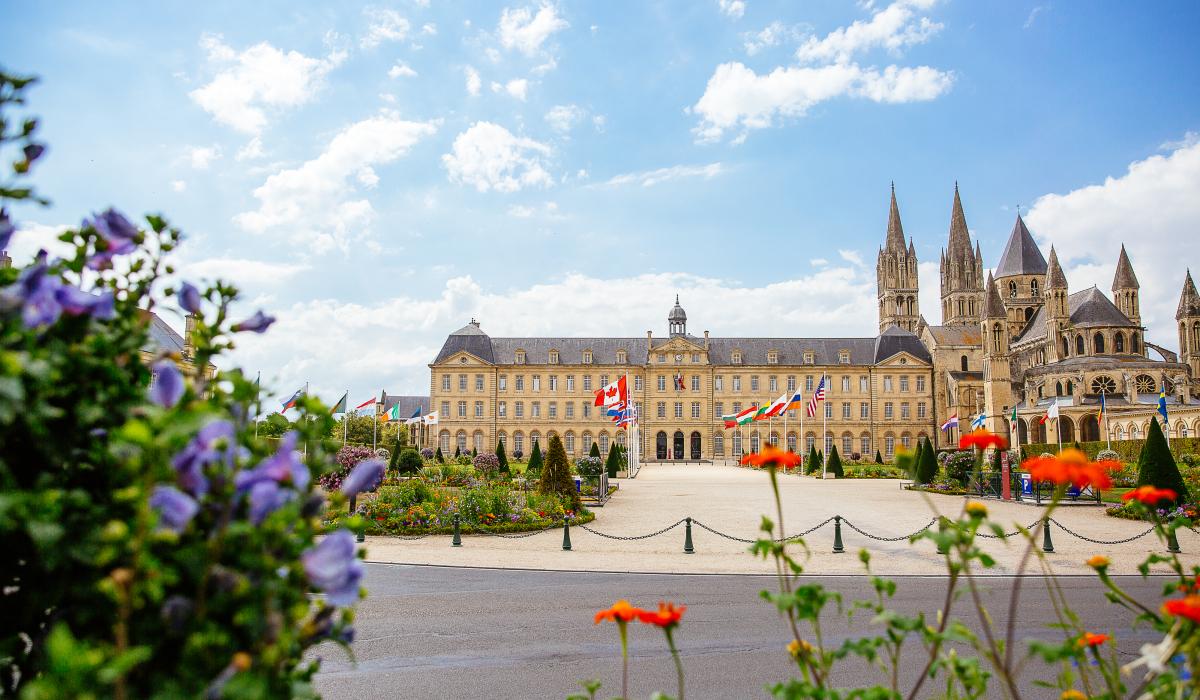 L'Abbaye-Aux-Hommes d'après Les Conteurs 