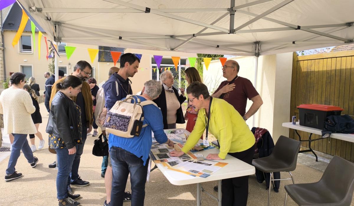 Sortie de visite culturelle d'après Espace de Vie Sociale 