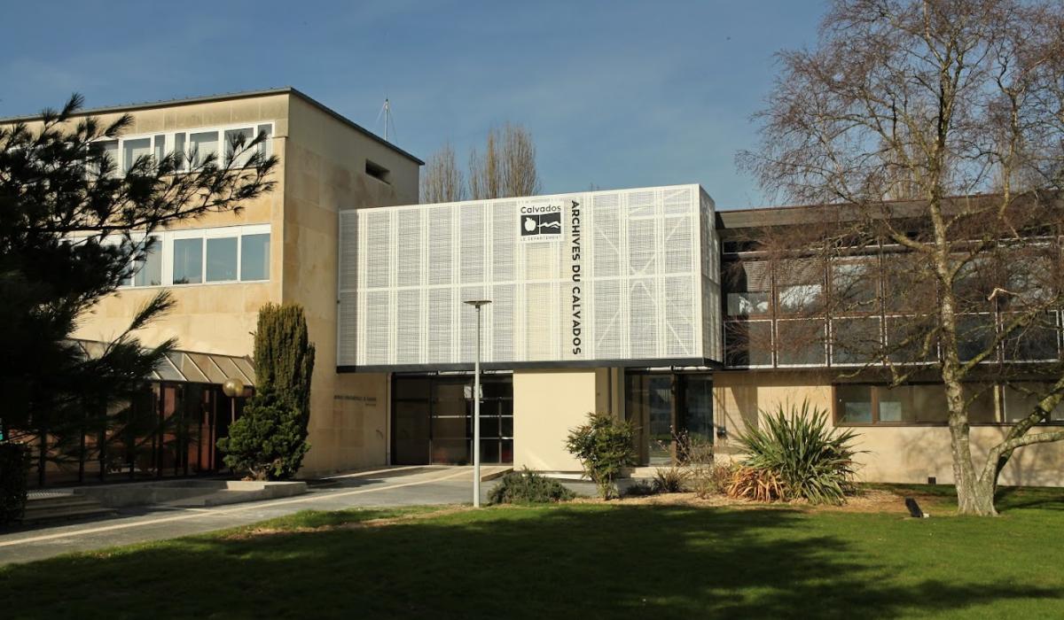 Bâtiment des Archives du Calvados d'après Archives du Calvados 