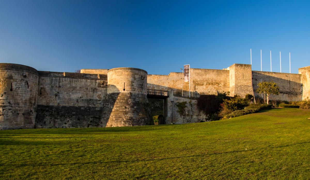 Château de Caen  d'après Itinera Magica 