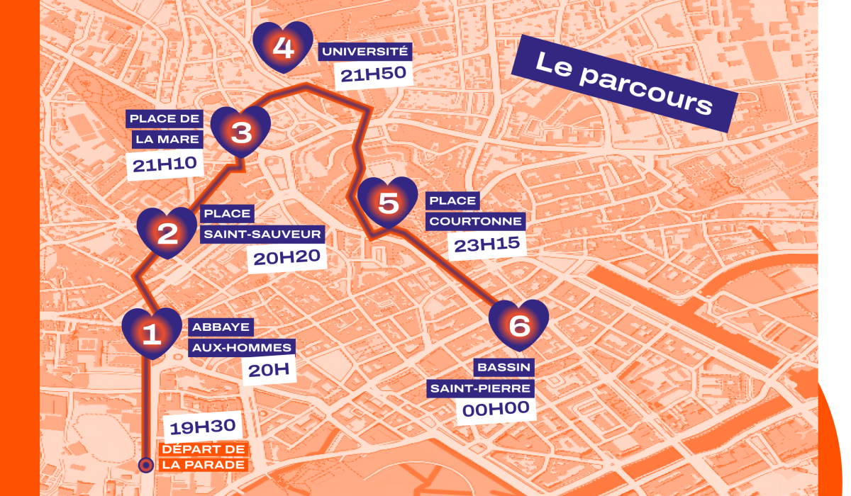 Carte Parade Opératique d'après MillénaireCaen2025
