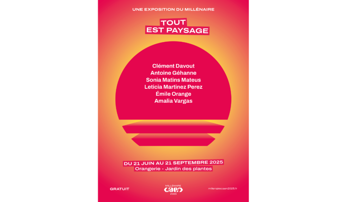 Visuel exposition d'après Millénaire Caen 2025