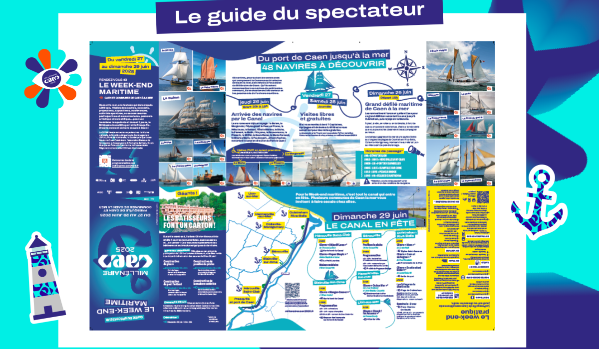 Visuel d'après Millénaire Caen 2025