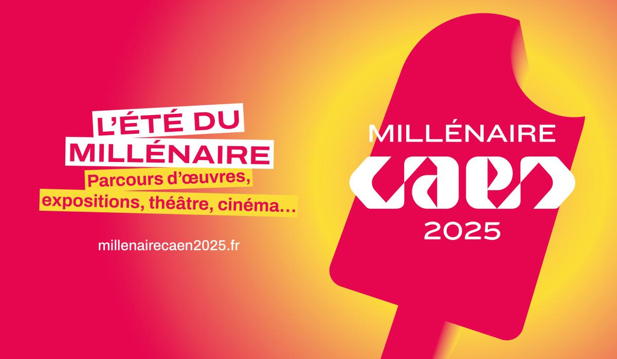 Visuel été du Millénaire d'après Millénaire Caen 2025