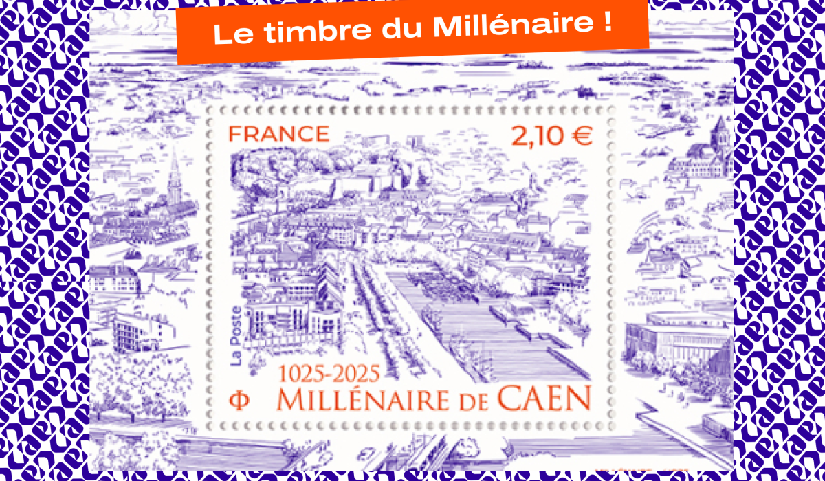 Visuel d'après Millénaire Caen 2025
