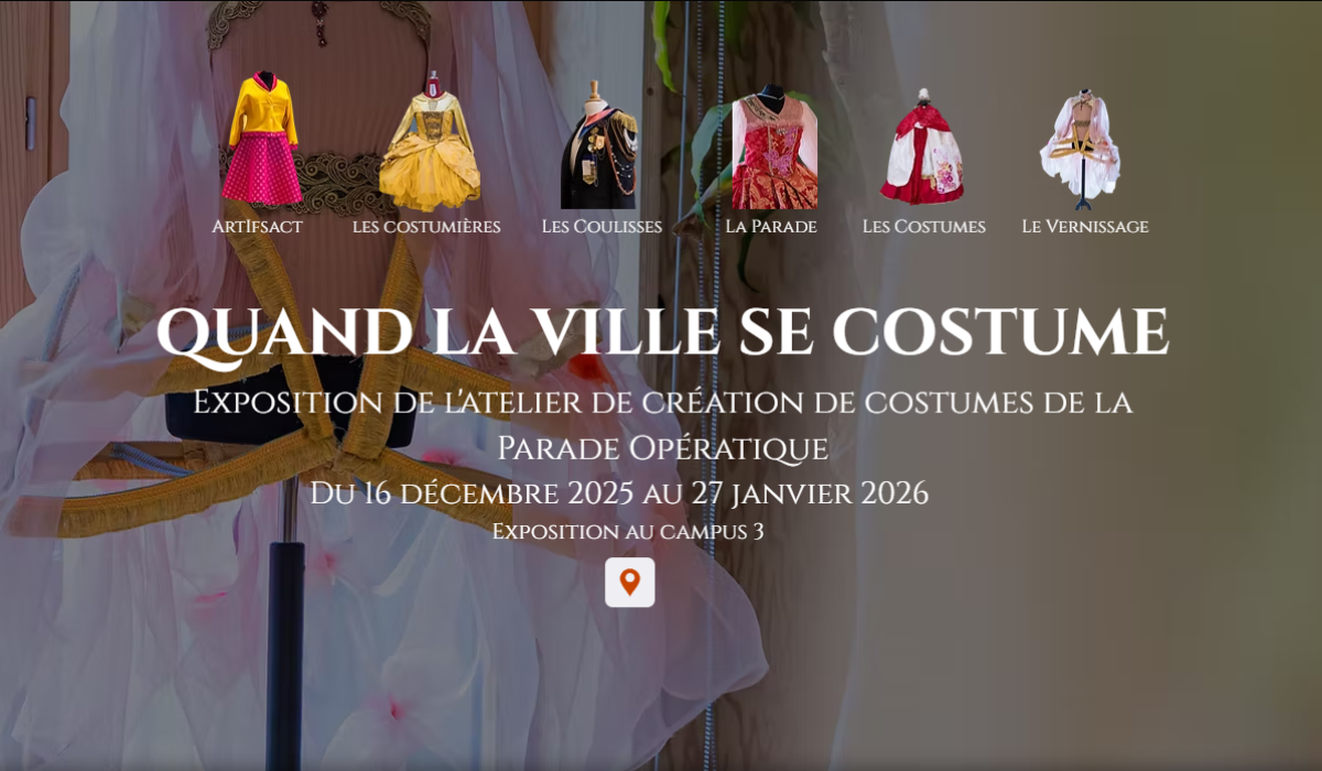 exposition quand la ville se costume